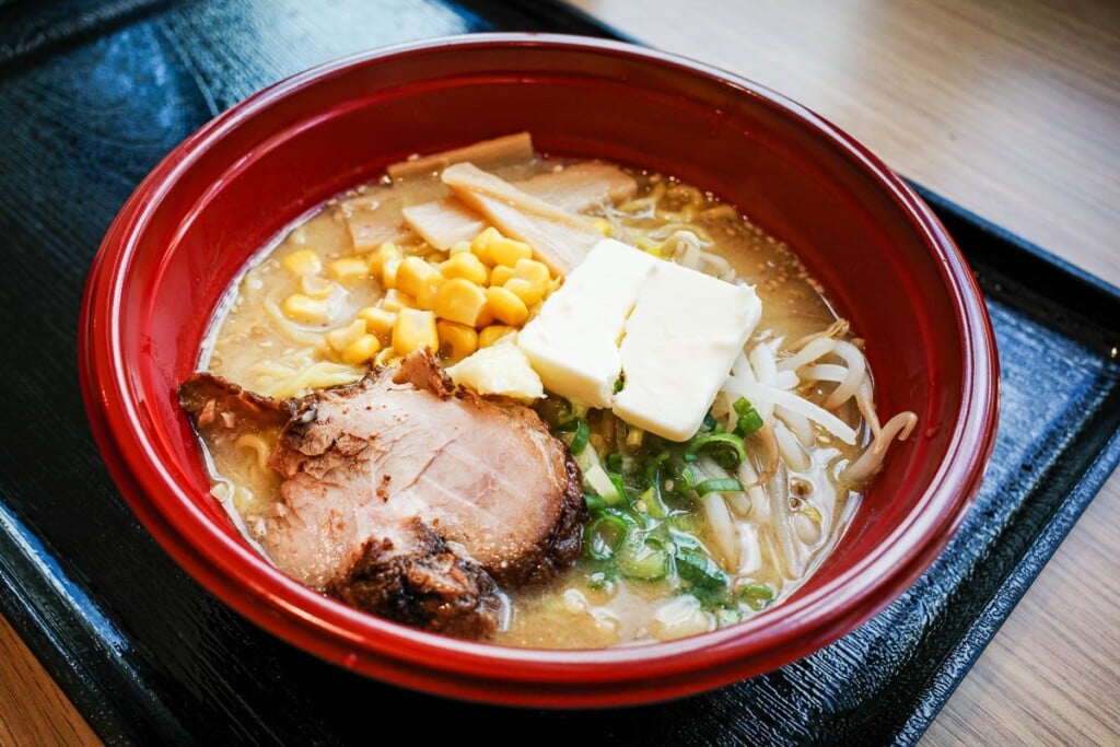 bowl of Ramen with melting butter