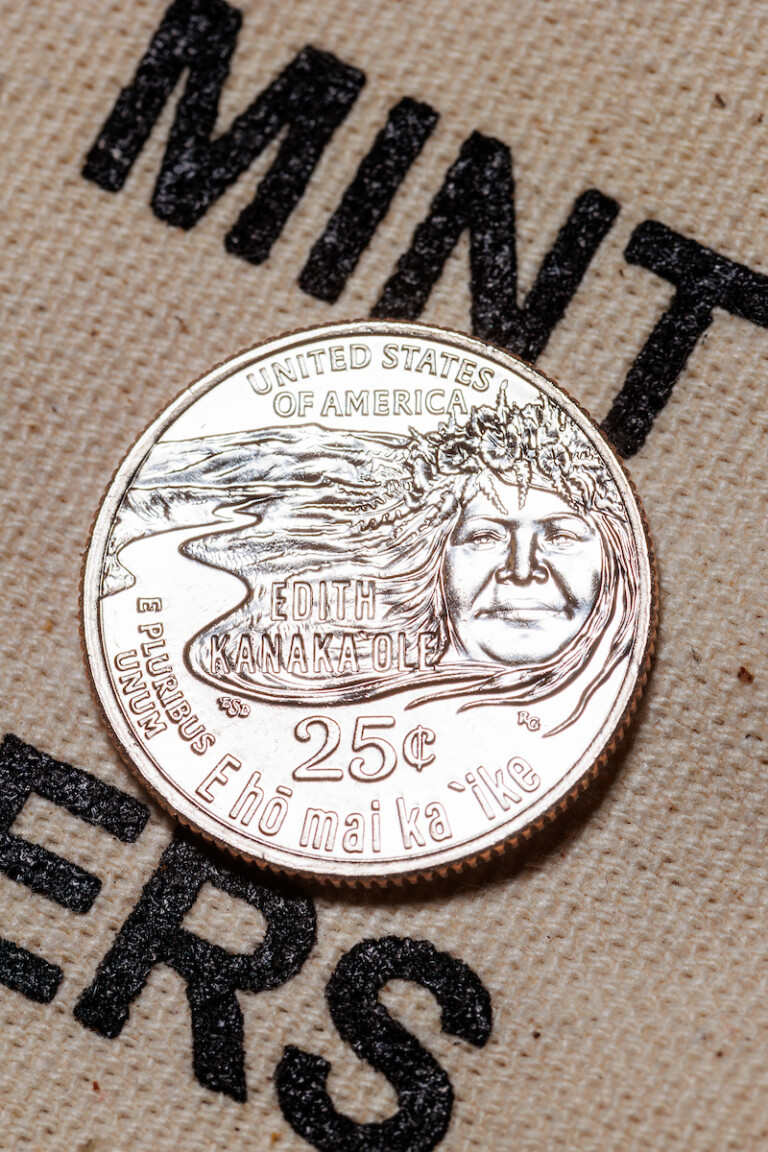 New Kumu Hula Edith Kanaka‘ole Quarter Celebrates Hawaiian Culture