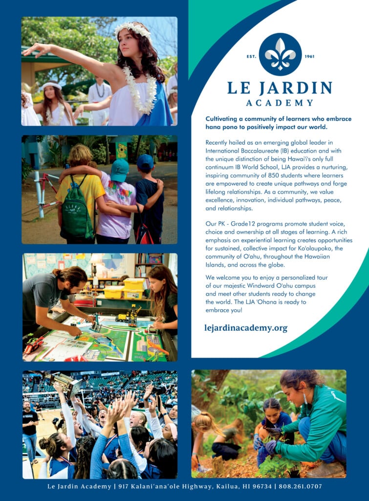 Le Jardin Academy Honolulu Magazine