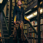 Fall Fashion 2 woman in library