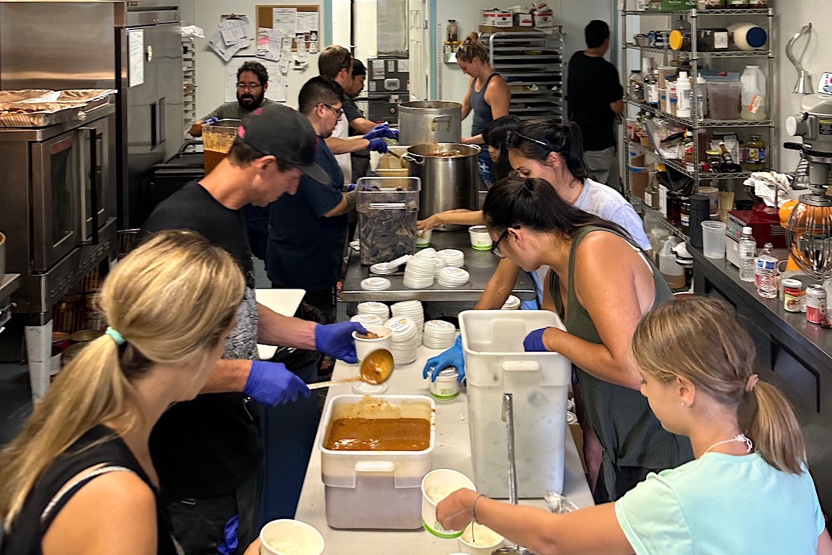 Havens Maui Has Been Feeding Maui 500 Meals a Day With One Stove