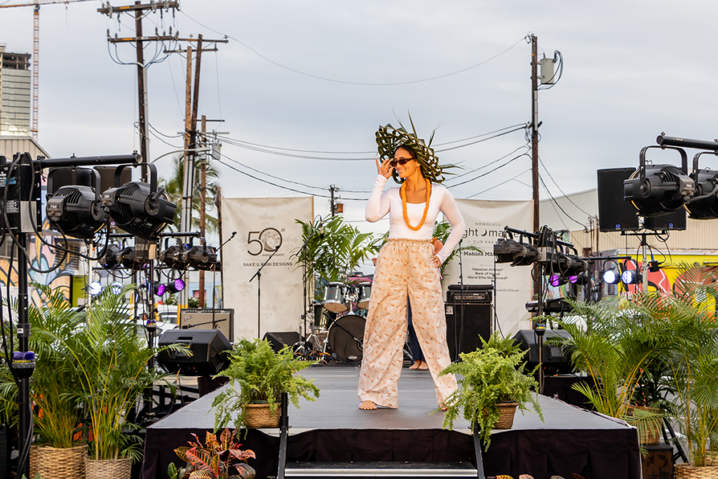 Honolulu Night Market June 2023 Fashion Show