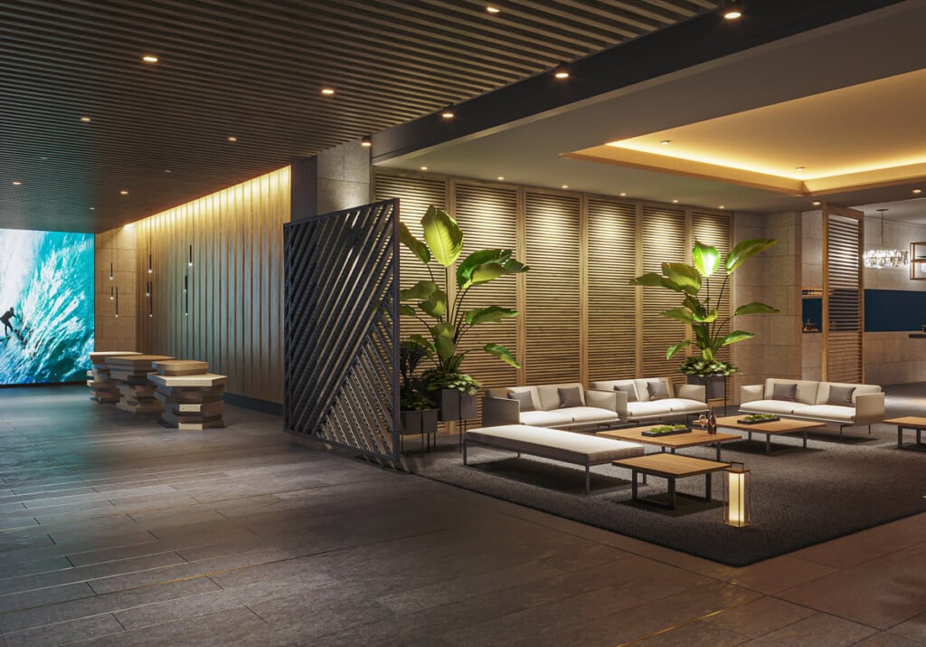 Renaissance Honolulu Hotel Spa Lobby