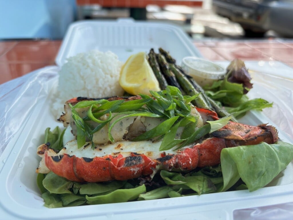 Lobster tail from Upscale Hawaii