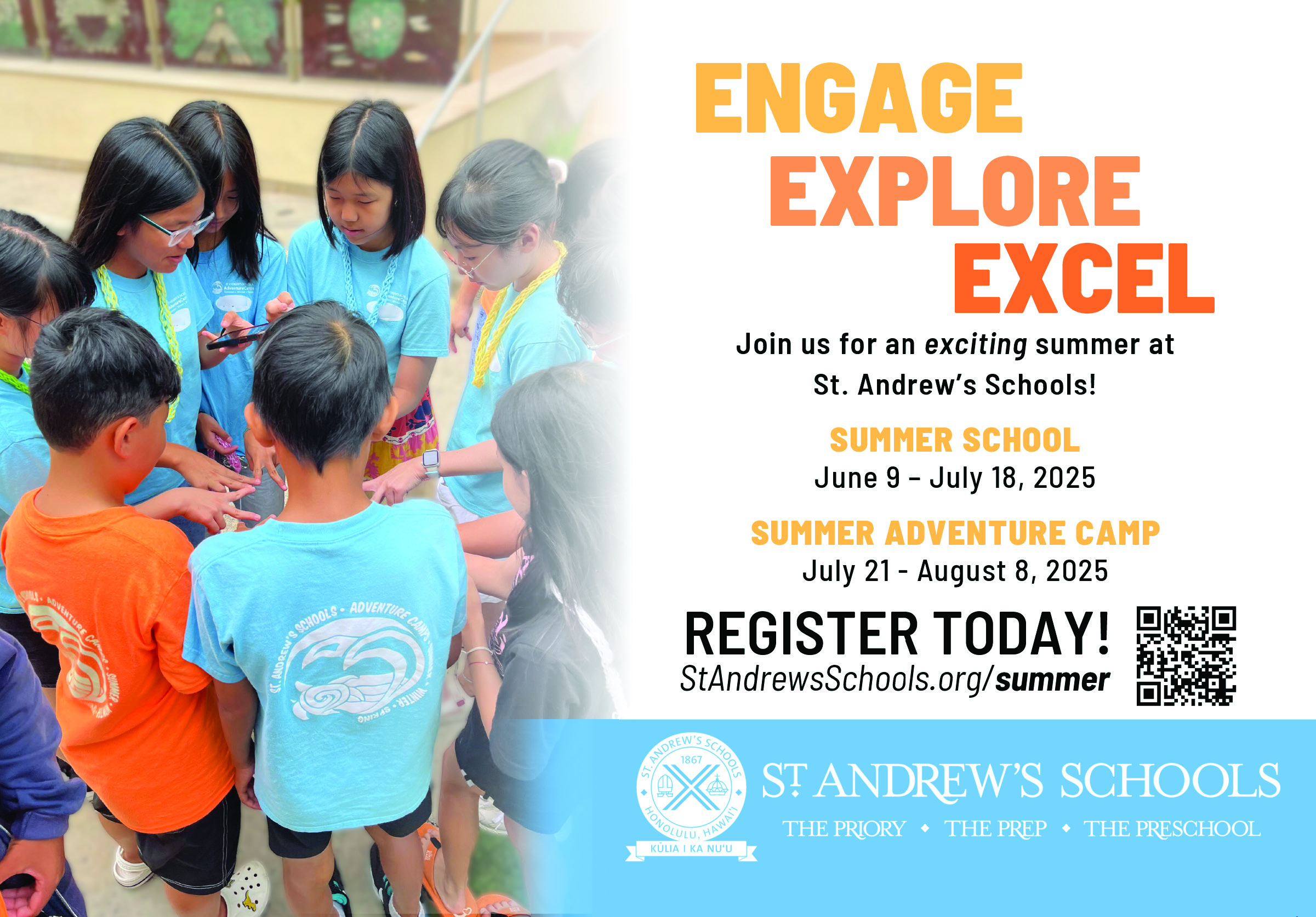 St. Andrew's Schools Summer Adventure Camp