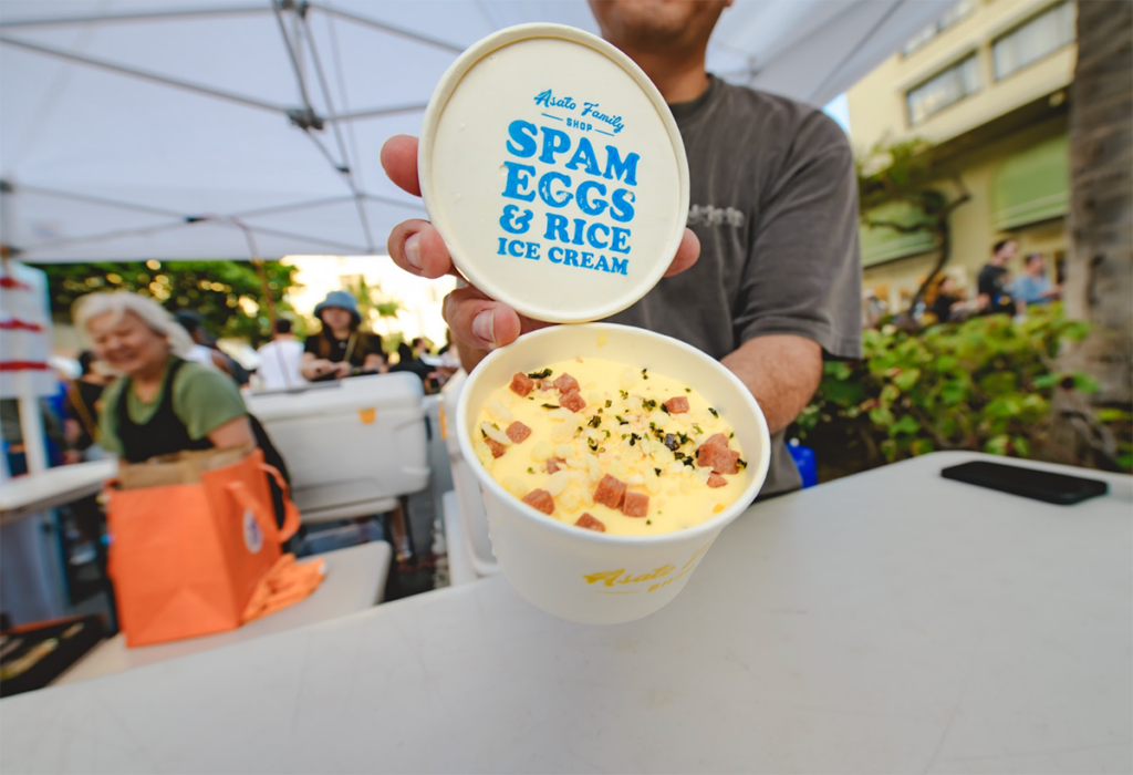 Asato Family Spam Egg Rice