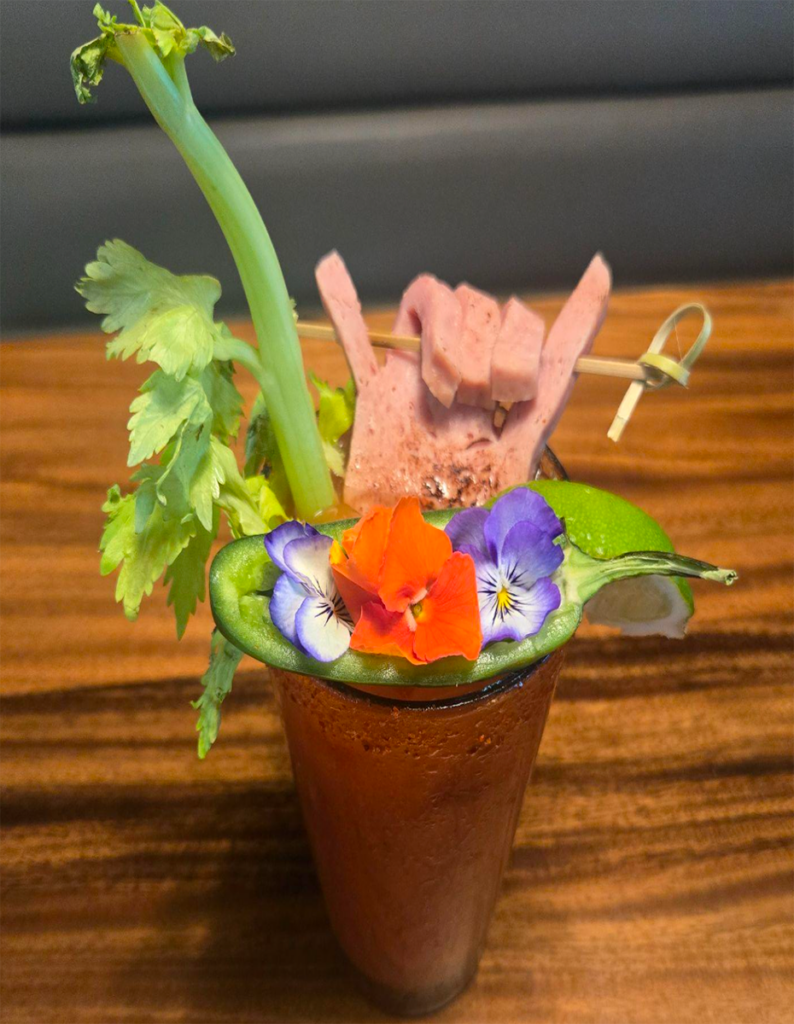 Kayak Cafe Spam Bloody Mary