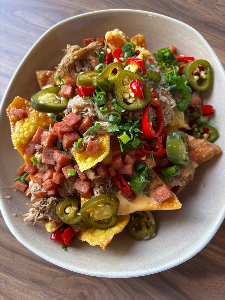 Hula Grill Kalua Pork Spam Nachos