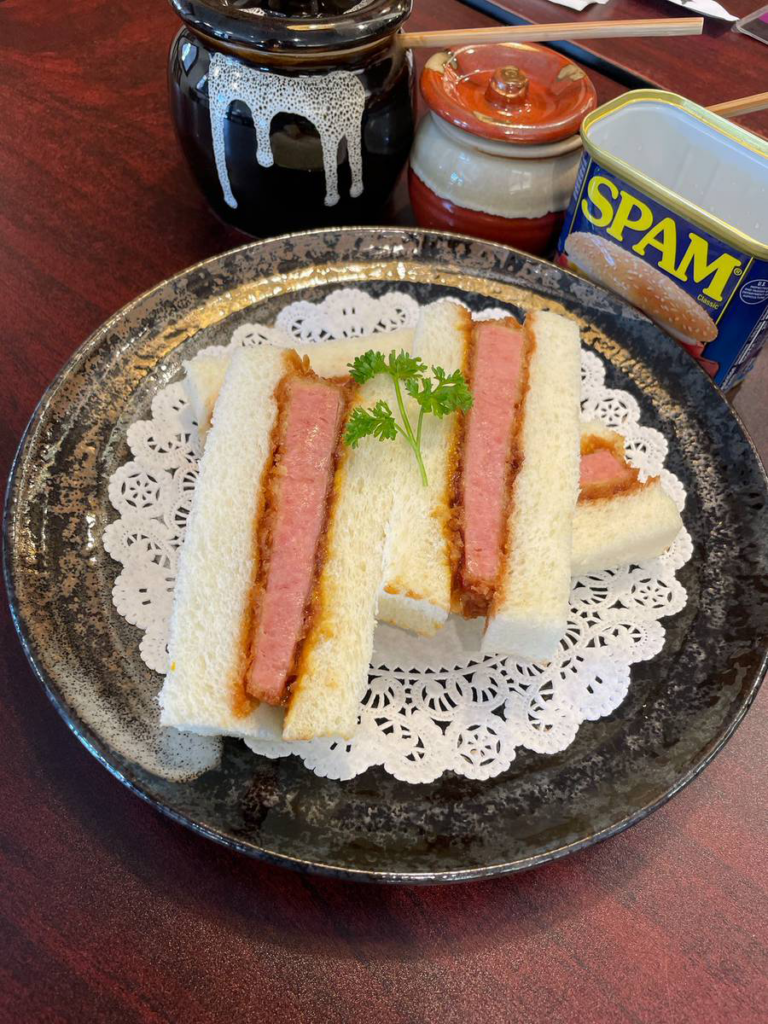Ginza Bairin Spam Katsu Sando