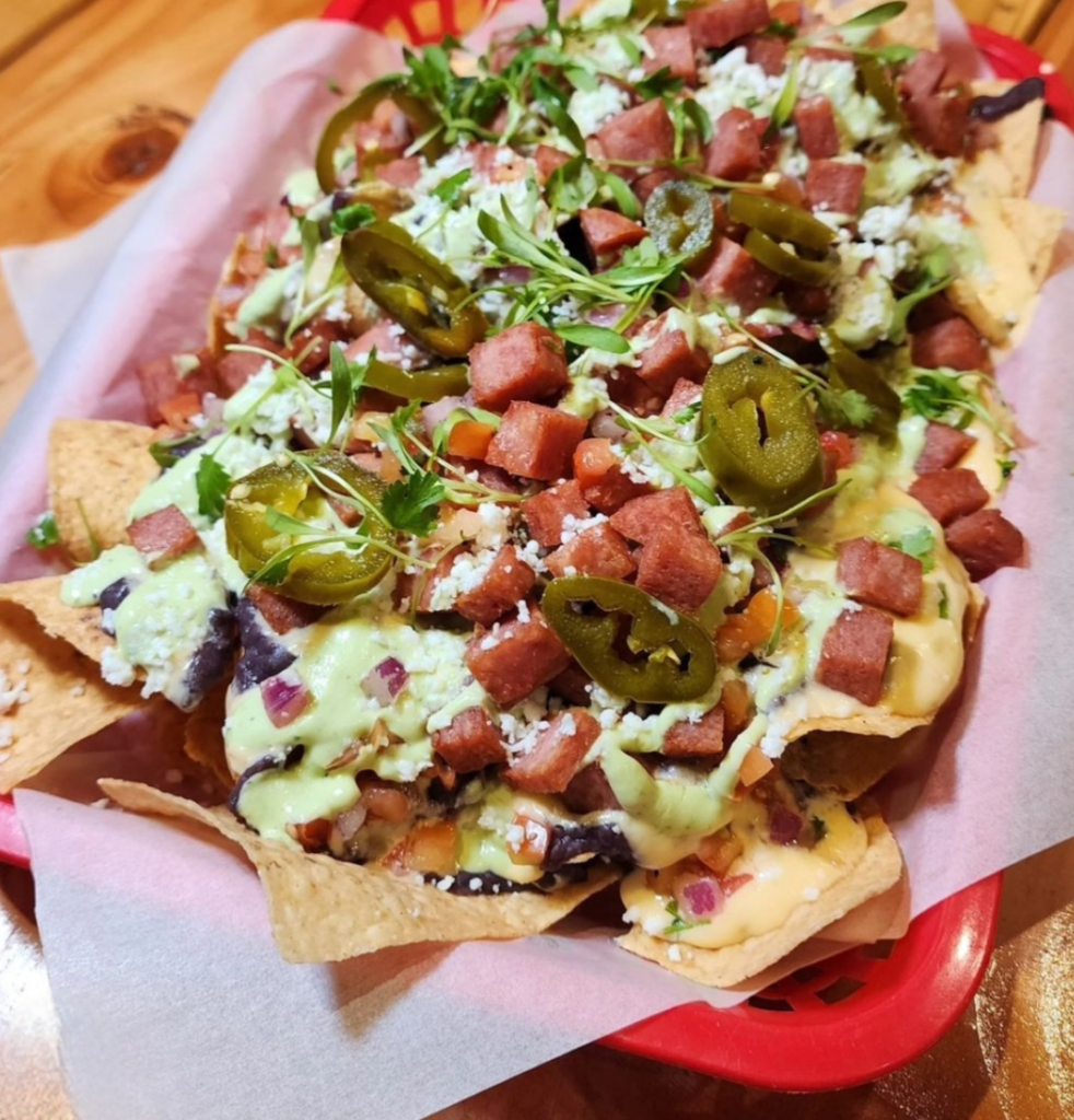 La Pina Cantina Spam Nachos