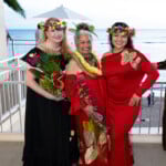 Amy Schwab, Puamana Crabbe And Kealohilani Wong