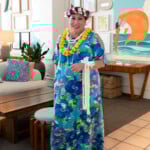 Joy Stedman In Vintage Lauhala