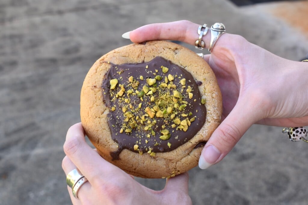 Dubai Chocolate These Stuffed Cookies