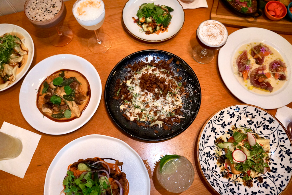 Koko Head Cafe Dinner Spread Pc Andrea Lee