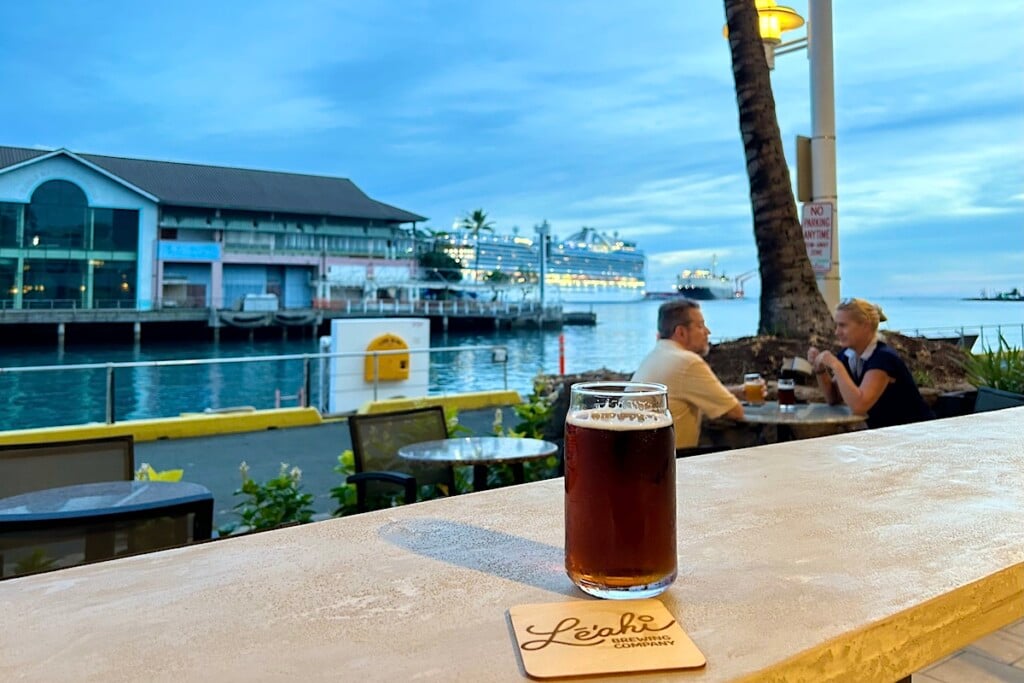 Leahi Brewing Lanai View