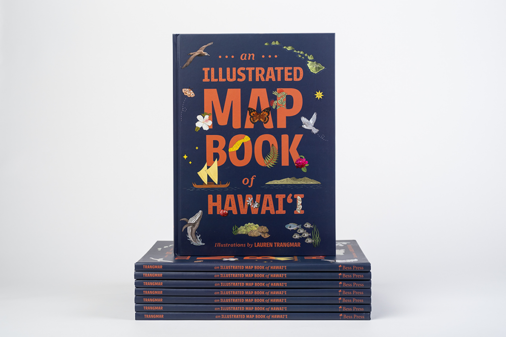 Besspress Ilustrated Map Book Book Cover Sean Marrs Photography
