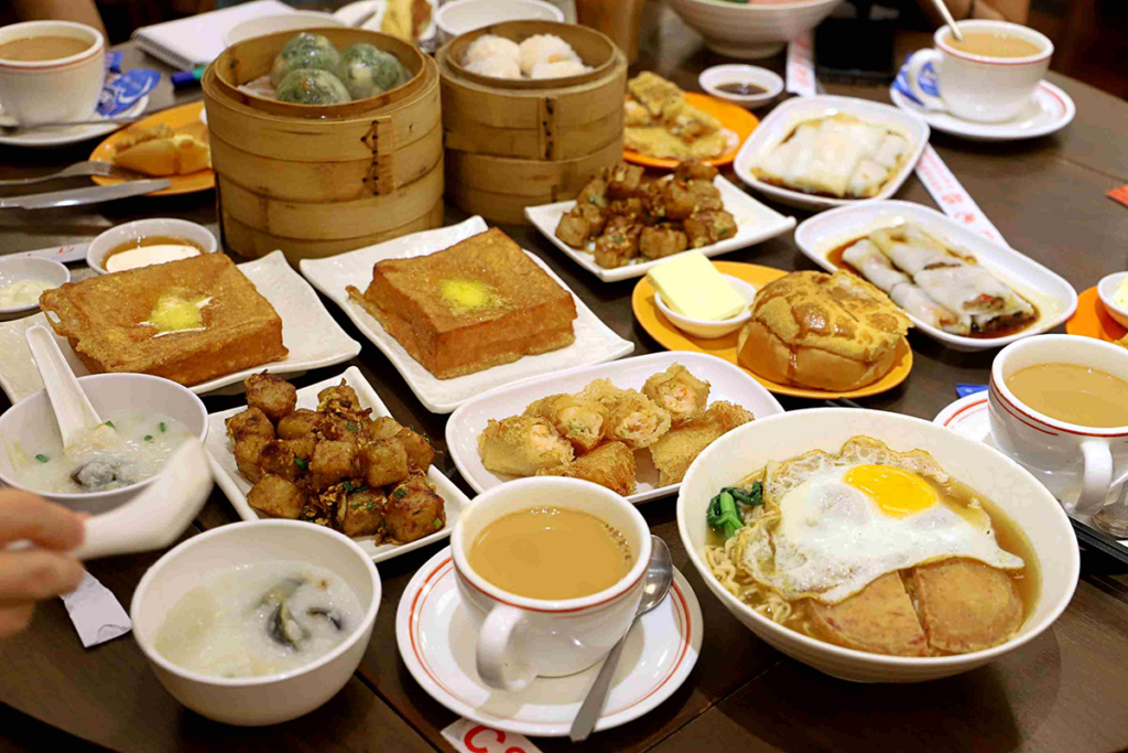 Hk Cha Chaan Teng Cafe Food Stall Offerings Temple Street Night Market Photo Courtesy Of Hong Kong Business Association Of Hawaii