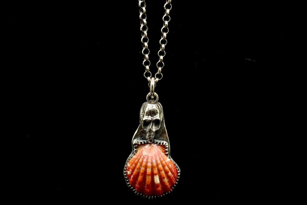 Sunrise Shell Pendant Necklace Nico Jager