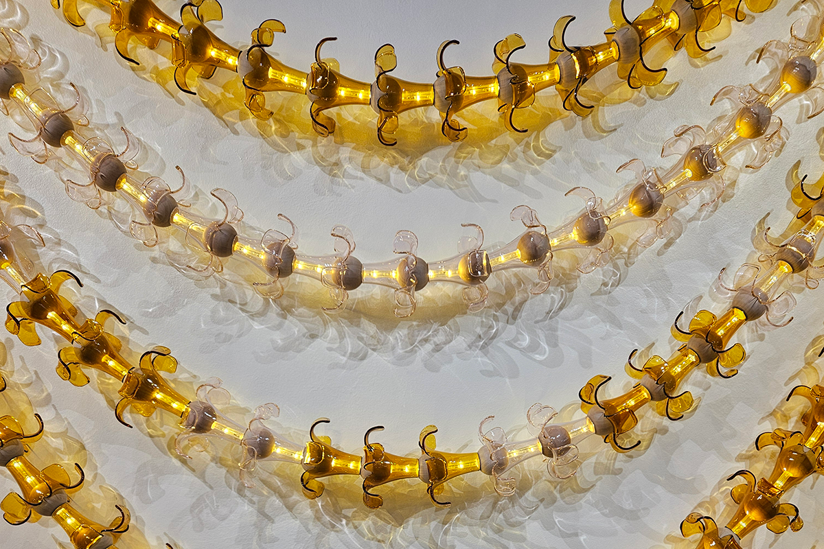 House Of Mana Up Arlie Glass Lei Courtesy Of Mana Up