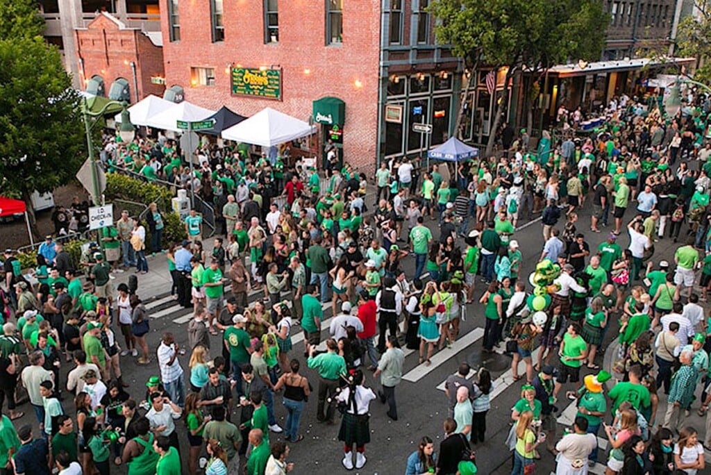 St Patricks Day Block Party in honolulu