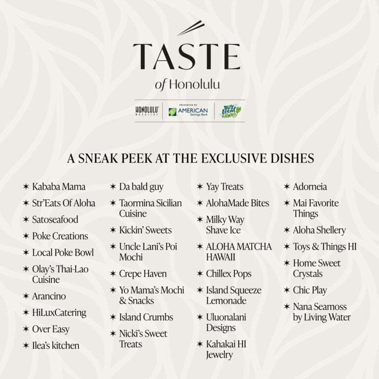 Taste of Honolulu