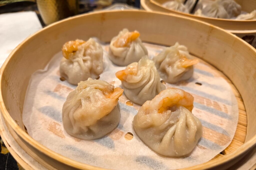 soup dumplings at Supreme Dumplings