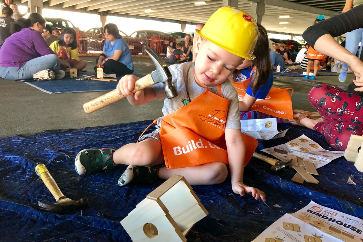 The Home Depot Workshop Photo Credit Laura Dornbush