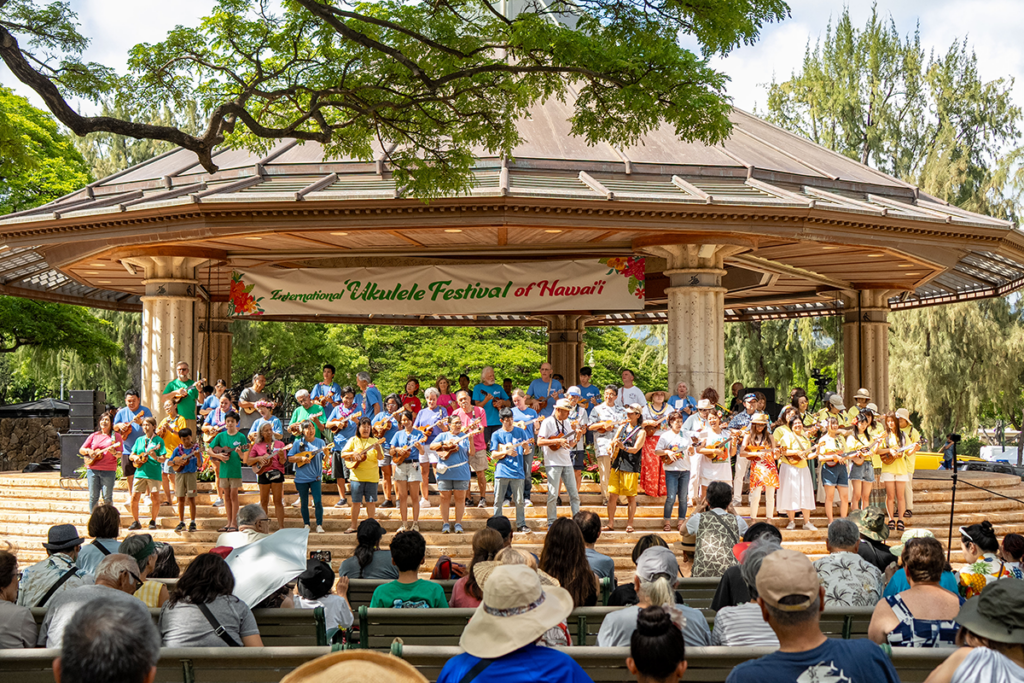 Photo Courtesy Of The International Ukulele Festival Of Hawaii