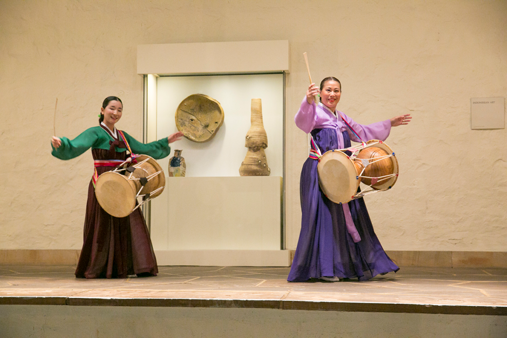 Korean Dancers Courtesy Of Honolulu Museum Of Art
