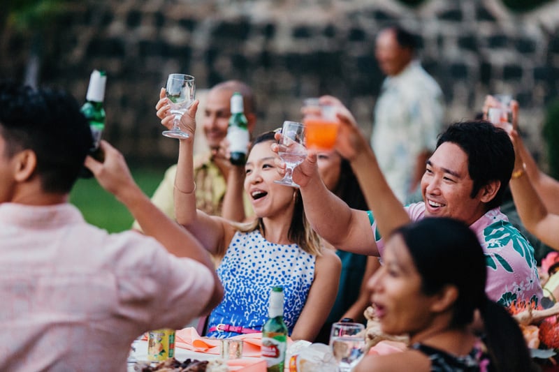 Honolulu Weddings Toast