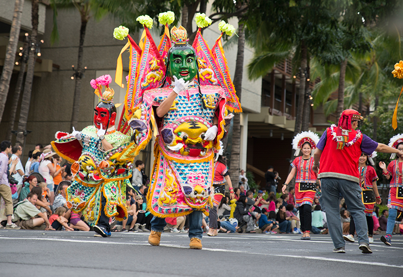 Honolulu Festival Parade By Kelli Bullock