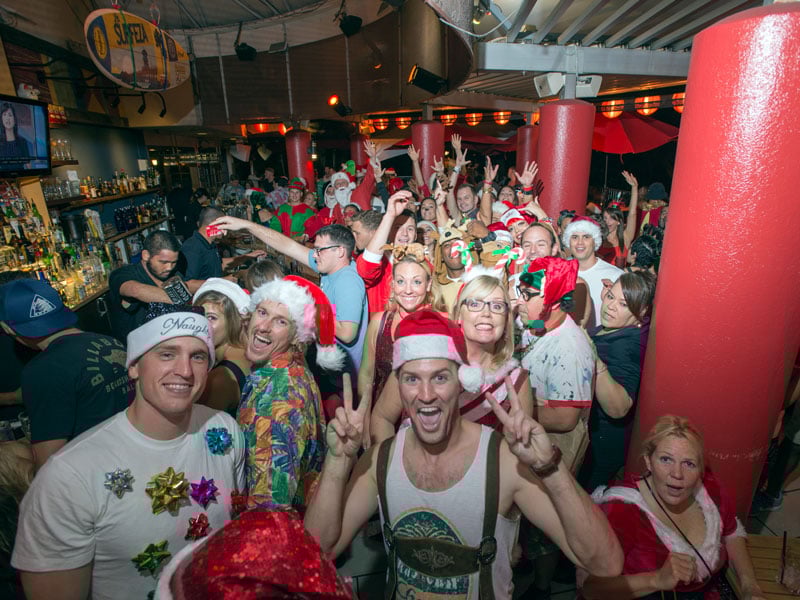 Splash Santa Con