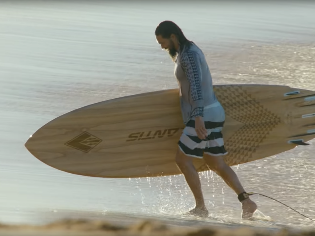 Jason Momoa Surfboard Hawaii Surfing