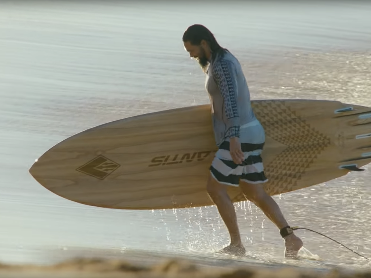 jason momoa surfing