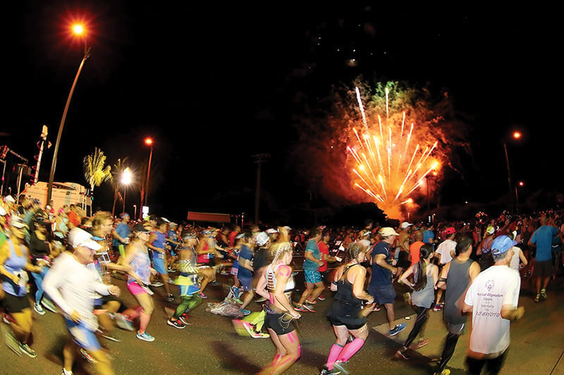 December Picks Honolulu Marathon Fireworks