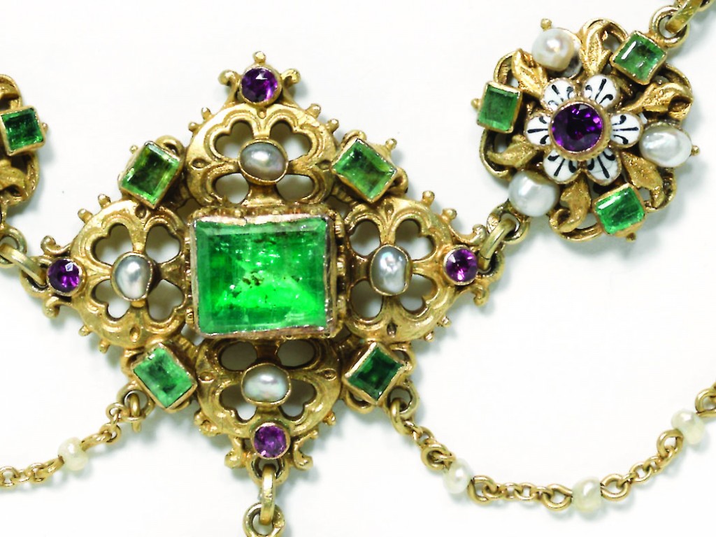 Hooulu Exhibit Emerald Necklace Cover