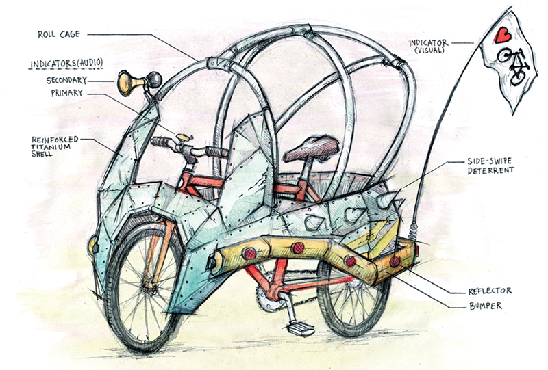 Armored Bike