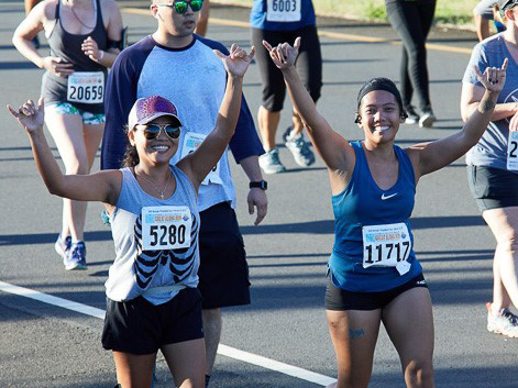 February Events Hawaii Great Aloha Run 2020 Runners