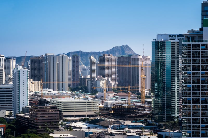 Real Estate Honolulu Cranes