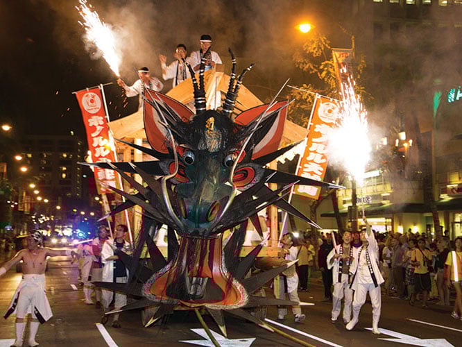 Honolulu Festival Splash