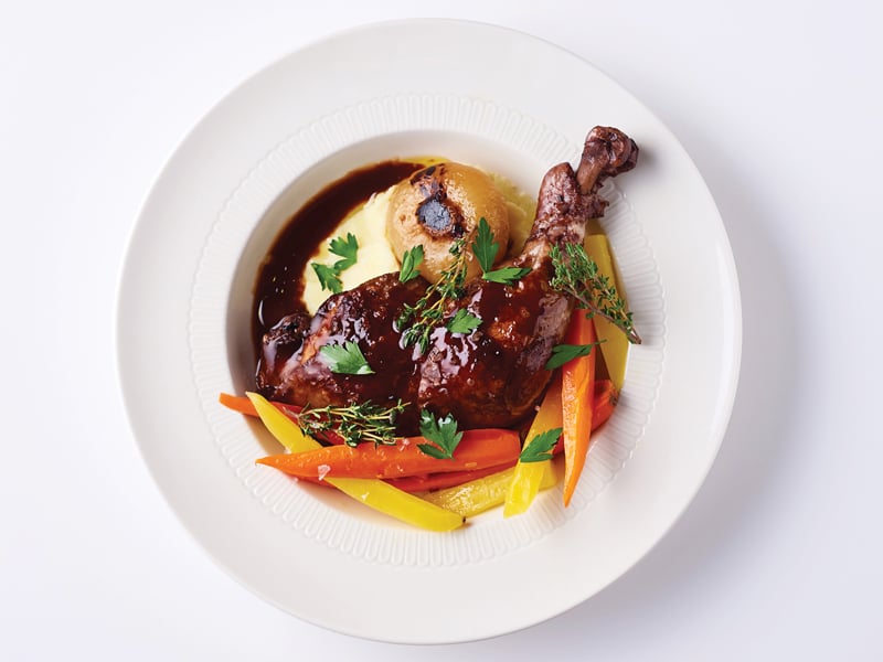 Grondin Coqu Au Vin