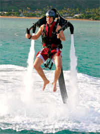 JetLev Flyer - Water-Powered Jetpack