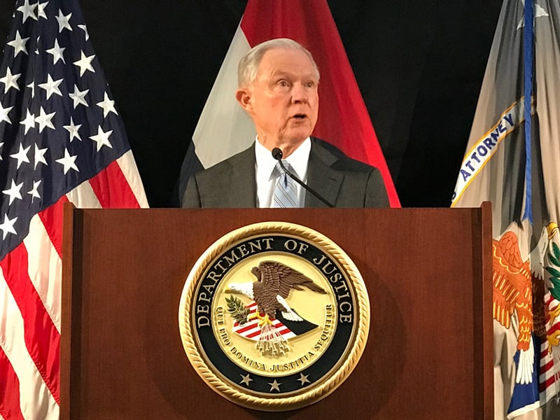 Us Attorney General Jeff Sessions