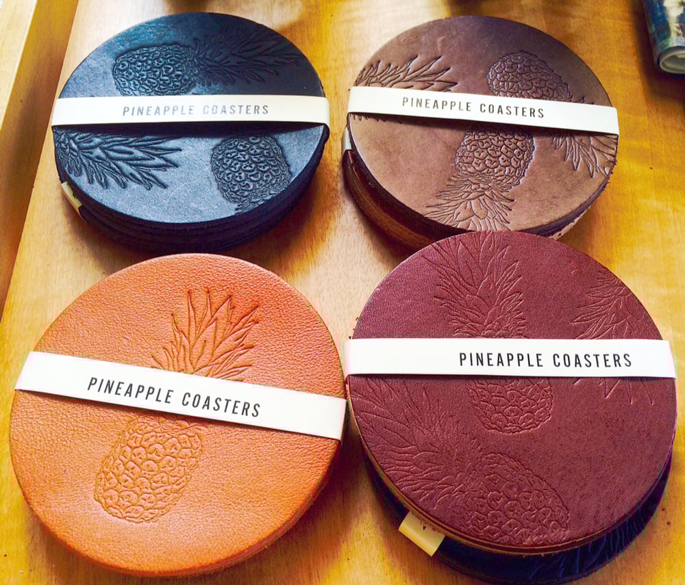 Pineapple Gifts Mau House Coasters At Owens And Co