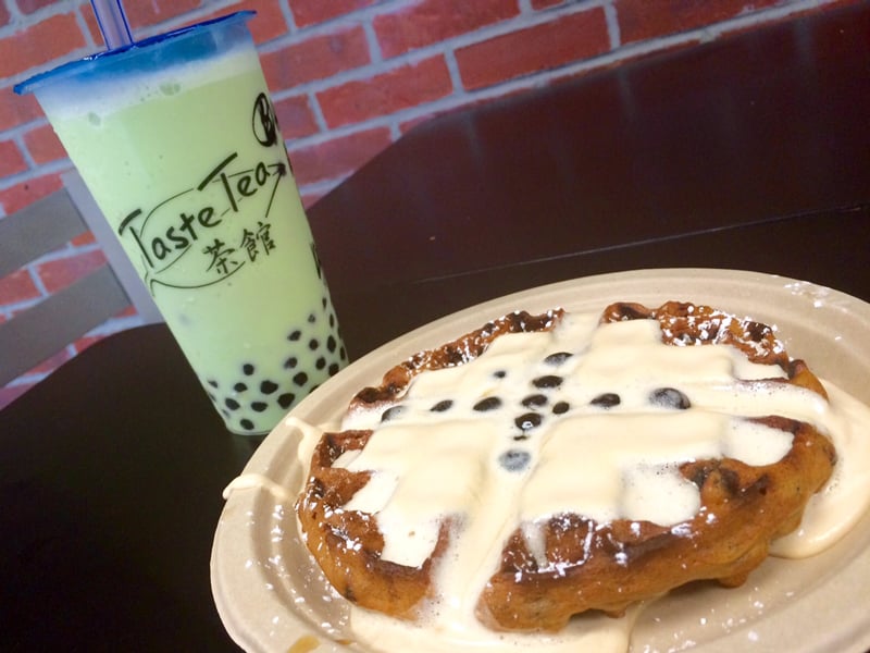 Taste Tea Boba Waffle