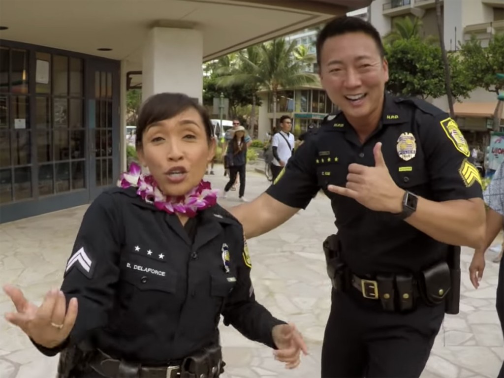Honolulu Police Department Alhoa Lip Sync Challenge