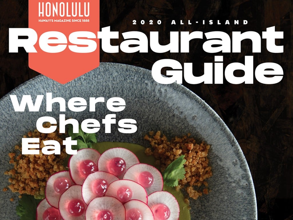 Editors Page Our Annual Hawaii Restaurant Guide Gets Personal
