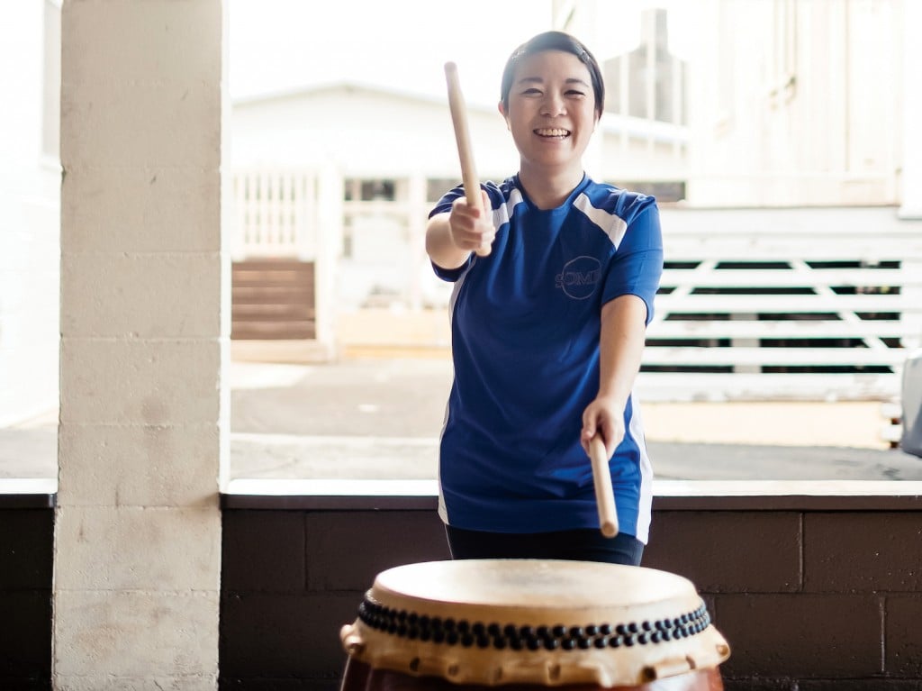 Jayna Omaye Taiko Drumming