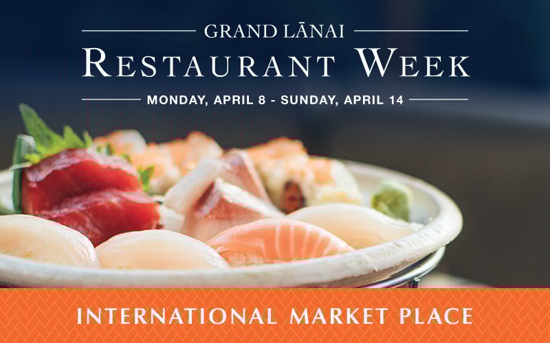 Grand Lanai Restaurant Week Imp 2019