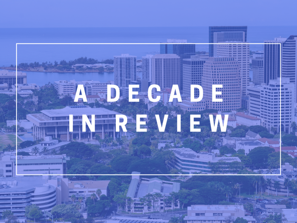 A Decade Lookback Of Honolulu Hawaii 2010 20192